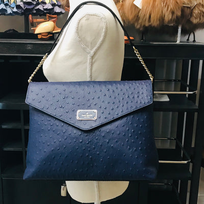 kate spade a la vita ostrich leena