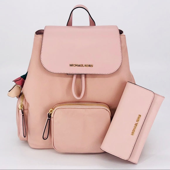 michael kors backpack with wallet