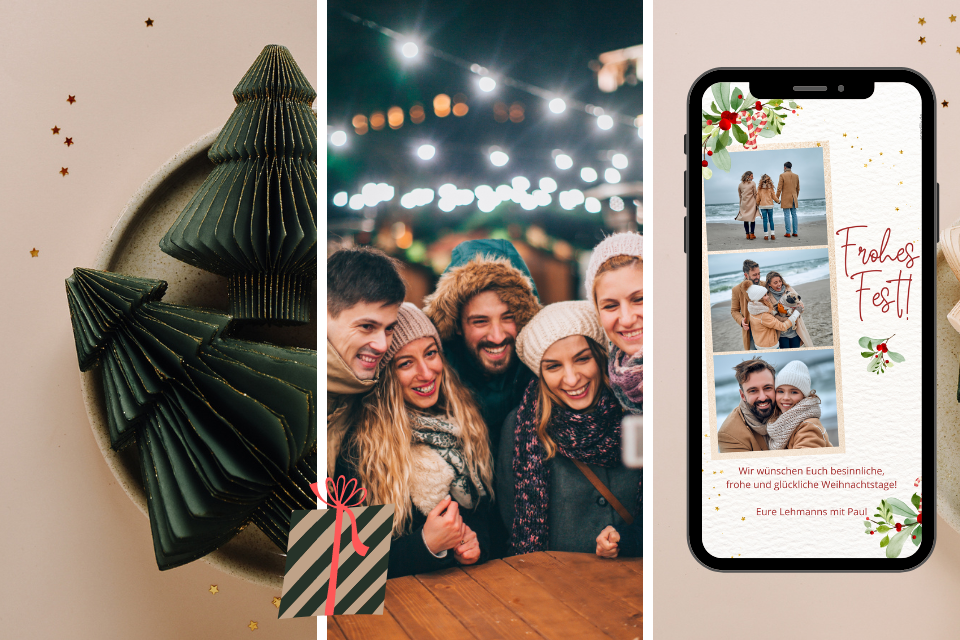 Viele tolle Einladungskarten für deine Weihnachtsfeier