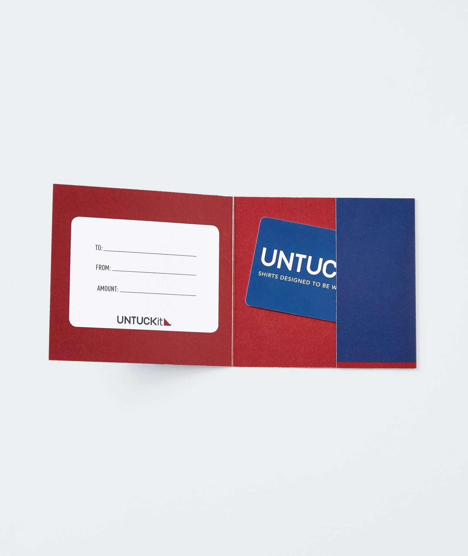 Physical Gift Card UNTUCKit Canada