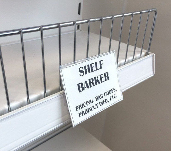 Shelf Barker, 10 x 7.4cm – KAS Shopfittings