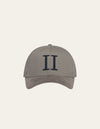 Les Deux CO-LAB Baseball Cap Encore Suede SMU Cap 345460-Light Grey/Dark Navy