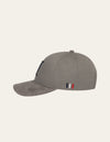 Les Deux CO-LAB Baseball Cap Encore Suede SMU Cap 345460-Light Grey/Dark Navy