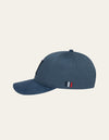 Les Deux CO-LAB Baseball Cap Encore Suede SMU Cap 435460-Dust Blue/Dark Navy