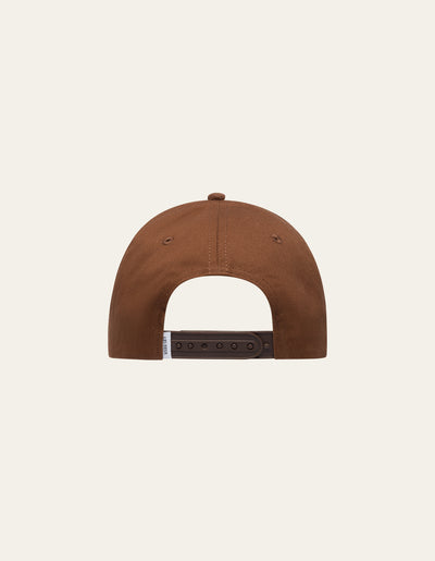 Les Deux MEN Baseball Cap Suede II Cap 870218-Caramel Brown/Light Ivory