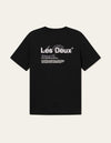 Les Deux CO-LAB Brody KaDeWe T-shirt T-Shirt 100218-Black/Light Ivory