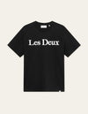 Les Deux MEN Charles T-Shirt T-Shirt 100201-Black/White