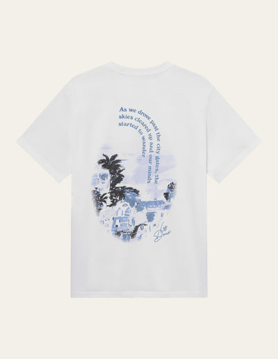 Les Deux MEN Coastal T-Shirt T-Shirt 201201-White