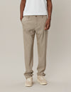 Les Deux MEN Como Reg Herringbone Suit Pants Pants 855817-Walnut/Light Desert Sand