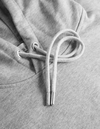 Les Deux MEN Copenhagen 2011 Hoodie Hoodie 310201-Light Grey Melange/White