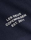 Les Deux MEN Copenhagen 2011 Hoodie Hoodie 460218-Dark Navy/Light Ivory