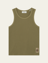 Les Deux MEN Dan Tank Top T-Shirt 550550-Surplus Green