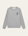 Les Deux CO-LAB Diner Sweatshirt Sweatshirt 320320-Grey Melange