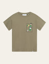 Les Deux MEN Dorian T-Shirt T-Shirt 550550-Surplus Green