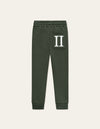 Les Deux Kids Encore Boucle Sweatpants Kids Sweatpants 555215-Forest Green/Ivory