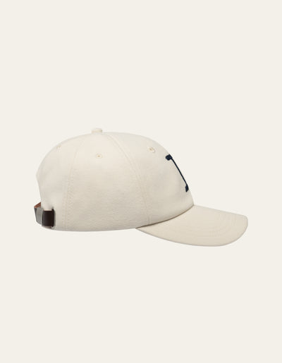 Les Deux MEN Encore Vintage Cap Cap 215460-Ivory/Dark Navy