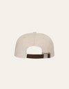 Les Deux MEN Felipe Brushed Suede Cap Cap 817844-Light Desert Sand/Coffee Brown