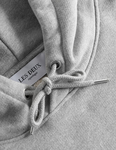 Les Deux MEN Felipe Hoodie Hoodie 310310-Light Grey Melange