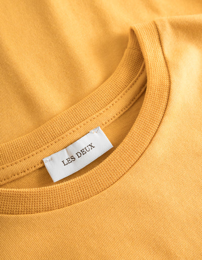Les Deux Kids Globe T-Shirt Kids T-Shirt 740215-Mustard Yellow/Ivory