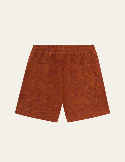 Les Deux MEN Kevin Bouclé Shorts Shorts 752752-Court Orange