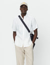 Les Deux MEN Kris Linen SS Shirt Shirt 201201-White