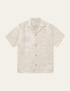 Les Deux MEN Lesley Paisley SS Shirt Shirt 218218-Light Ivory
