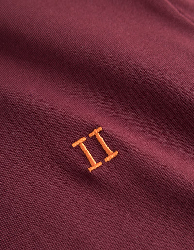 Les Deux MEN Nørregaard LS T-Shirt - Seasonal T-Shirt 654730-Shiraz/Orange