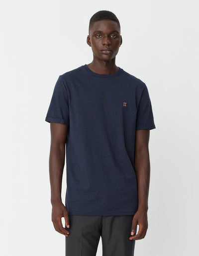 Les Deux MEN Nørregaard T-Shirt T-Shirt 4646-Dark Navy