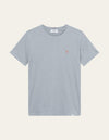 Les Deux MEN Nørregaard T-Shirt - Seasonal T-Shirt 467730-Summer Sky Melange/Orange