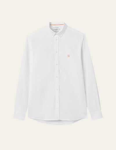 Les Deux MEN Oliver Oxford Shirt Shirt 2020-White