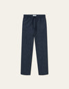 Les Deux MEN Patrick Linen Pants Pants 460215-Dark Navy/Ivory