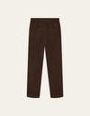 Les Deux MEN Patrick Linen Pants Pants 856856-Ebony Brown