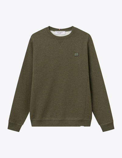 Les Deux MEN Piece Sweatshirt Sweatshirt 524052-Olive Night Melange/Dusty Moss-Olive Night