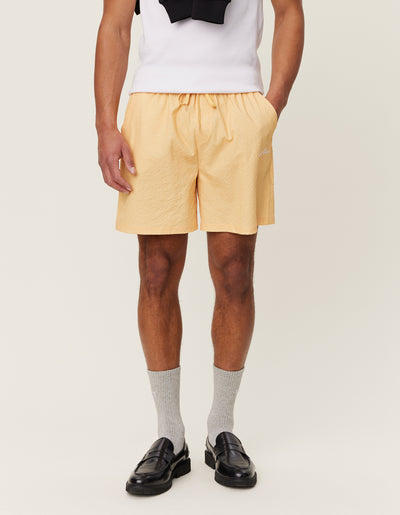 Les Deux MEN Stan Seersucker Swim Shorts 2.0 Swimshorts 760760-Creamy Yellow