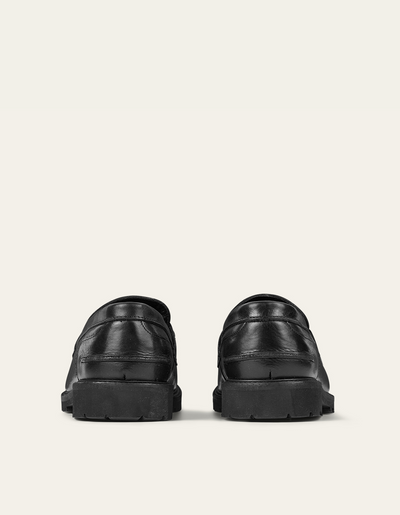 Les Deux MEN Thatcher Tassel Loafer Shoes 100100-Black