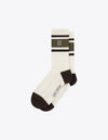 Les Deux MEN William Stripe 2-Pack Socks Underwear and socks 241953-Off White/Olive Night-Coffee Brown