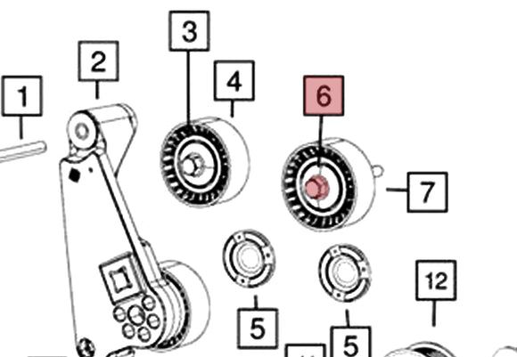 Pulleys, Tensioner, and Hardware, JL  V6 – Armor Auto Parts