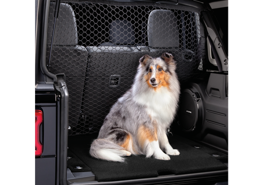 Faltbare Box Hundebox für den Kofferraum Jeep Wrangler JL 18- Mopar  82213729A Collapsible Pet Kennel for