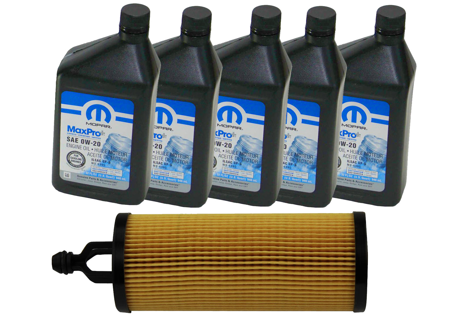 OCK36 Mopar Oil Change Kit Jeep 20-23 Gladiator 18-23 Wrangler  V6 –  Armor Auto Parts