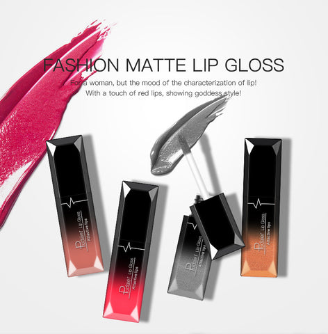 Long Lasting Waterproof Lip Gloss Matte Nude Liquid Lipstick
