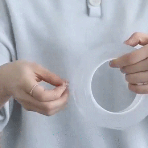 SUPER STICKY Double-Sided Nano Magic Adhesive Tape - Washable and Reus - Siobak