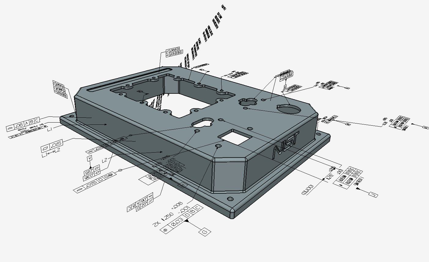 CAD Exchanger. Схема установки CONSTEEL. CAD Exchanger "3.11.0". Процесс CONSTEEL.