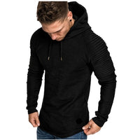 solid color hoodies men's