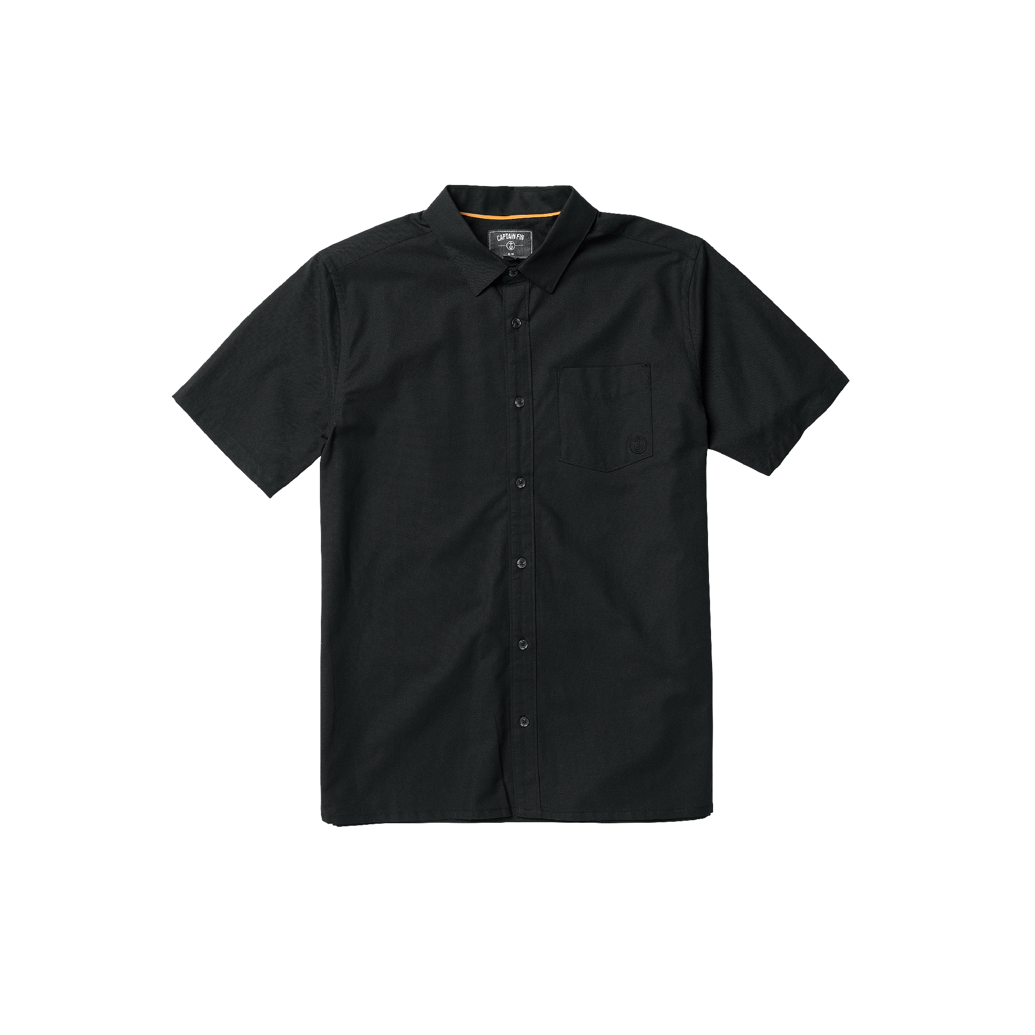 Dockside Valet Short Sleeve Shirt - Black