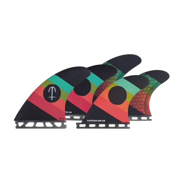 CF Series 5 Fin - Black - Twin Tab – Captain Fin Co.