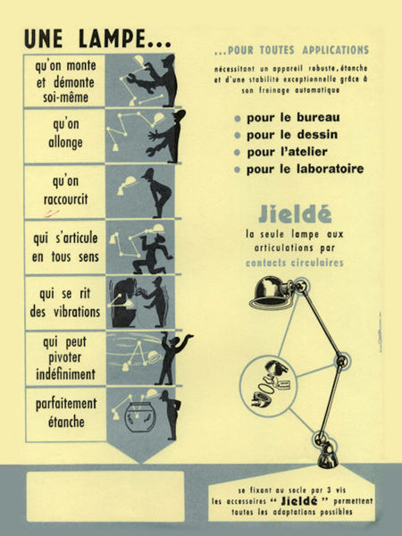 affiche d'époque jielde