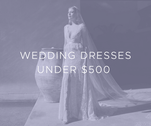 Wedding Dresses Under $500