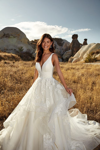 Plus Size Wedding Dresses - Designer Gowns for Curvy Ready-to-Ship - Luxe