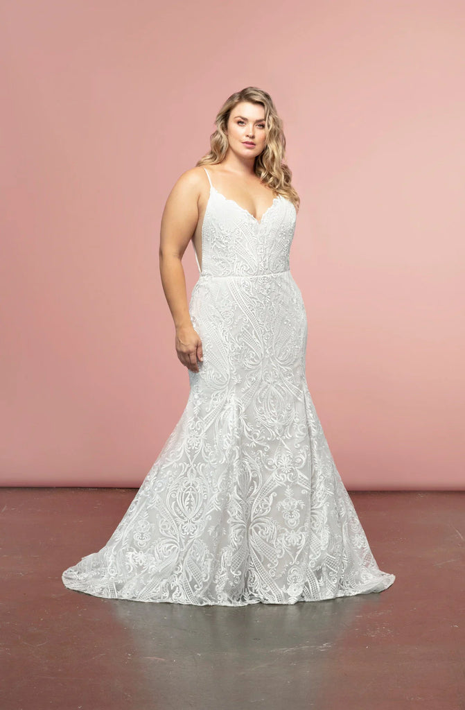 Hayley Paige 'Hayley' size 20 used wedding dress – Nearly Newlywed