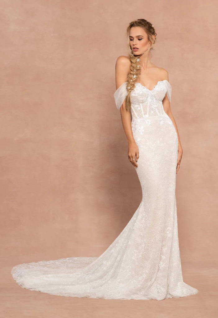 Hayley Paige Reba bridal gown on sale with Luxe Redux Bridal
